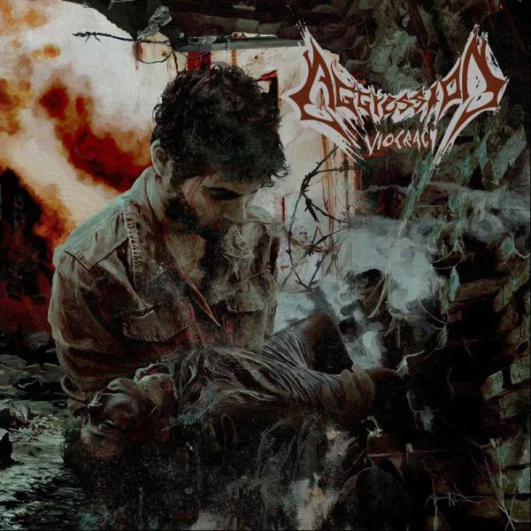 Official album cover art for the release Viocracy by Aggression