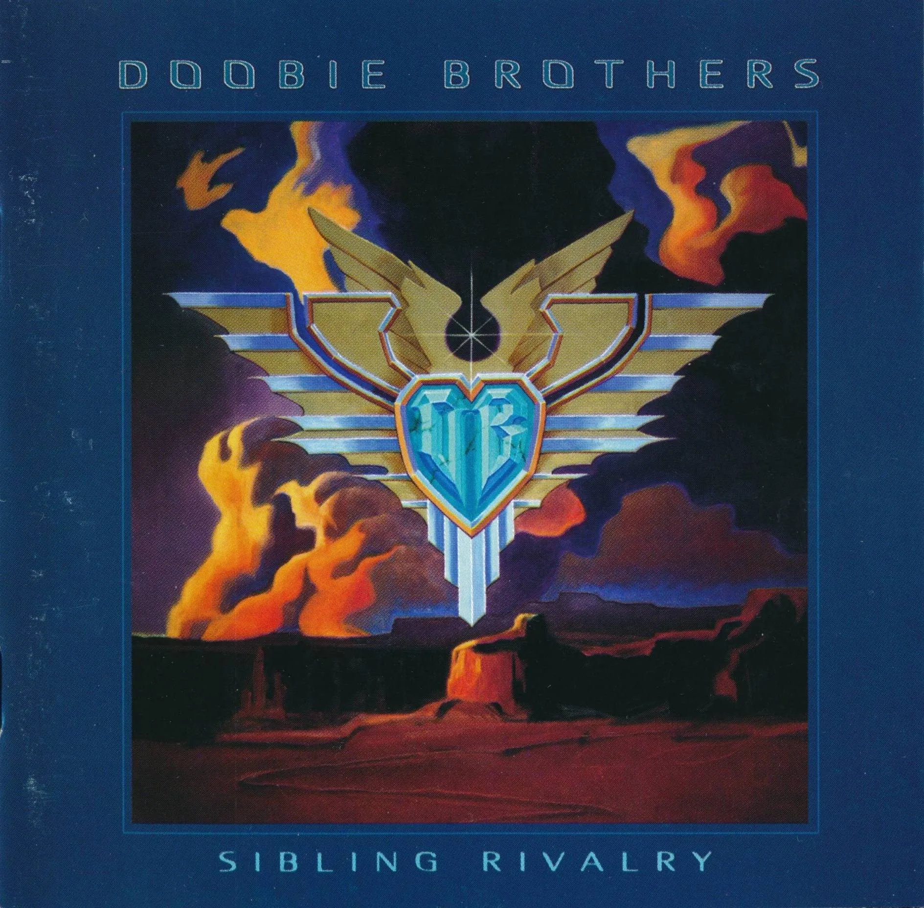 Leave My Heartache Behind song track artwork featured on the album Sibling Rivalry by The Doobie Brothers