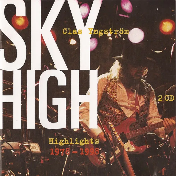 Official album cover art for the release Highlights 1978-1998 by Sky High