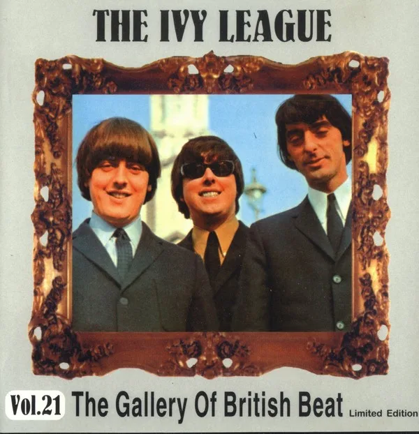 Official album cover art for the release The Gallery of British Beat, Volume 21 by The Ivy League