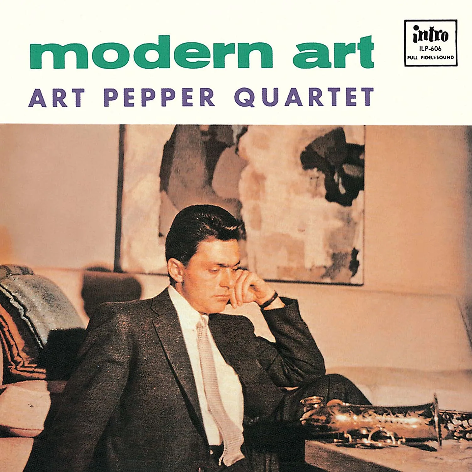 Official album cover art for the release Modern Art by Art Pepper Quartet