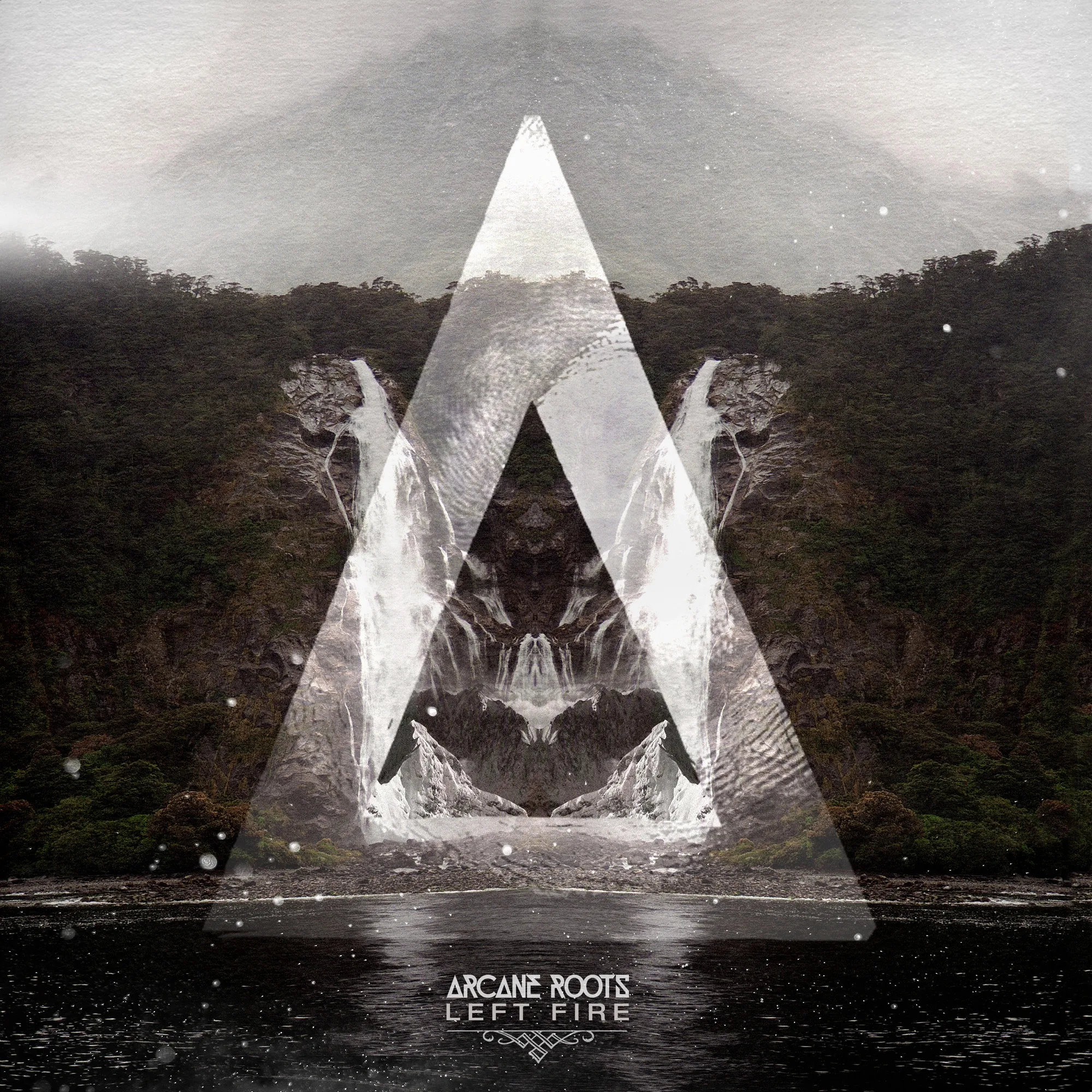 Official album cover art for the release Left Fire by Arcane Roots