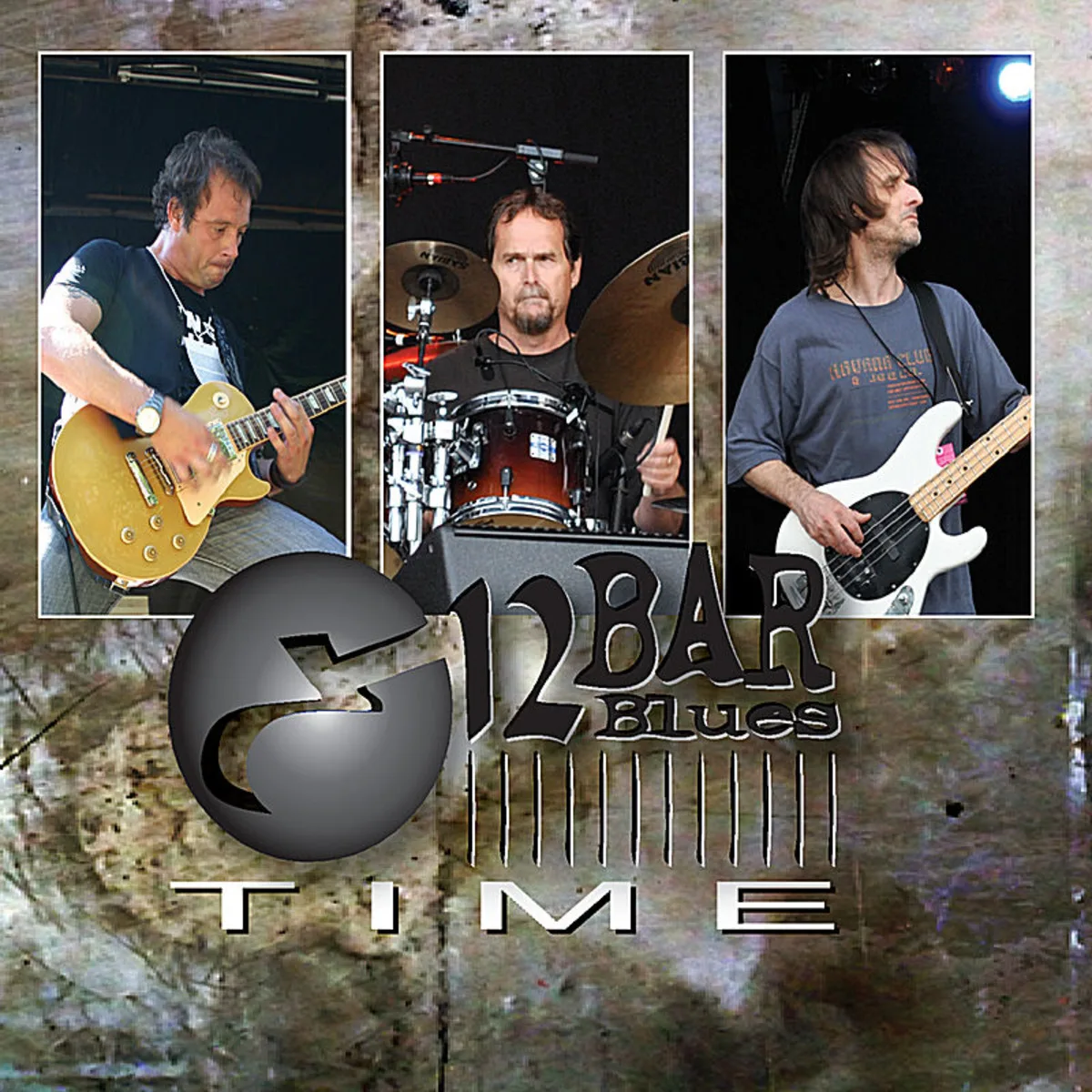 Official album cover art for the release Time by Twelve Bar Blues Band