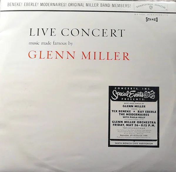 Live Concert - Music Made Famous by Glenn Miller