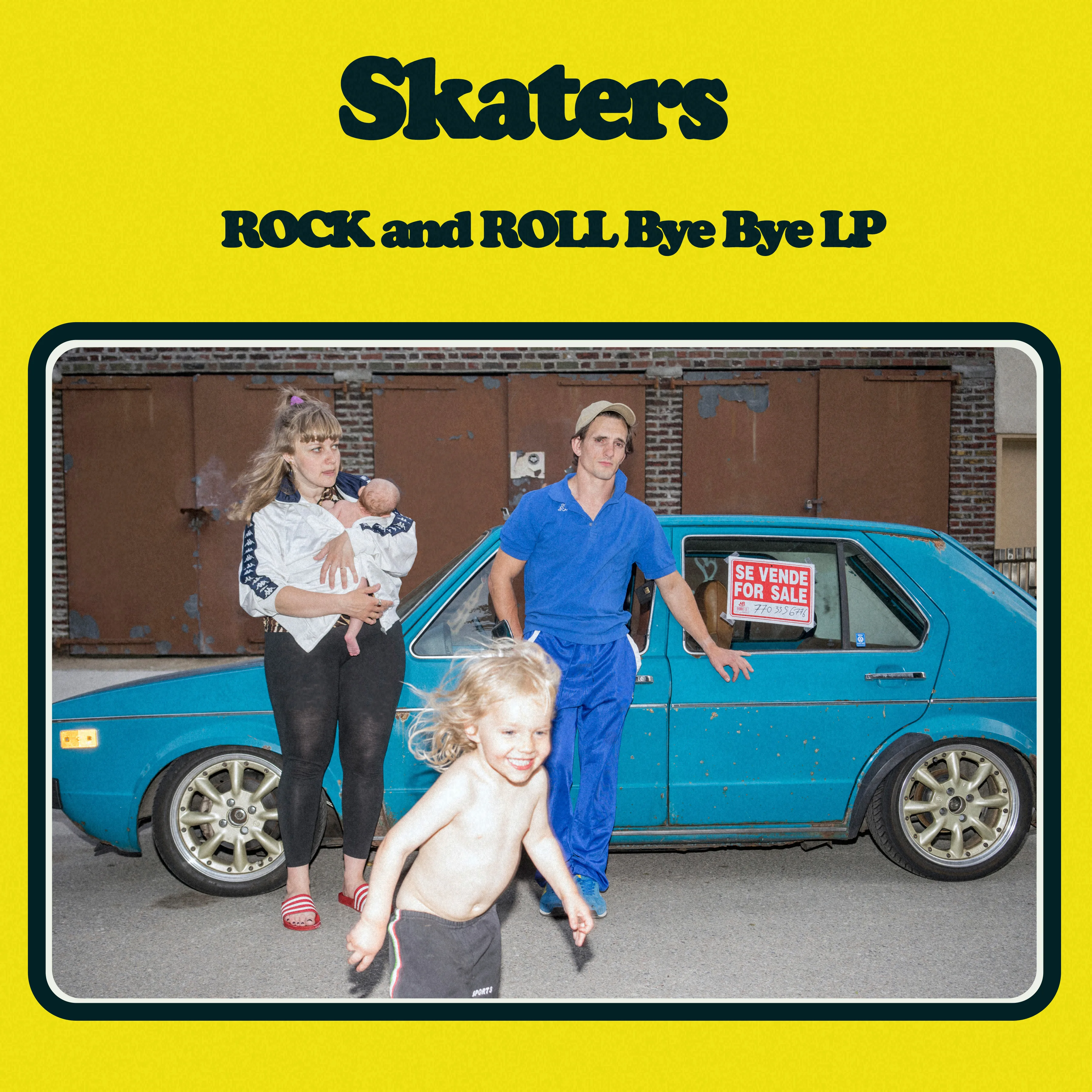 Official album cover artwork for Rock and Roll Bye Bye by Skaters