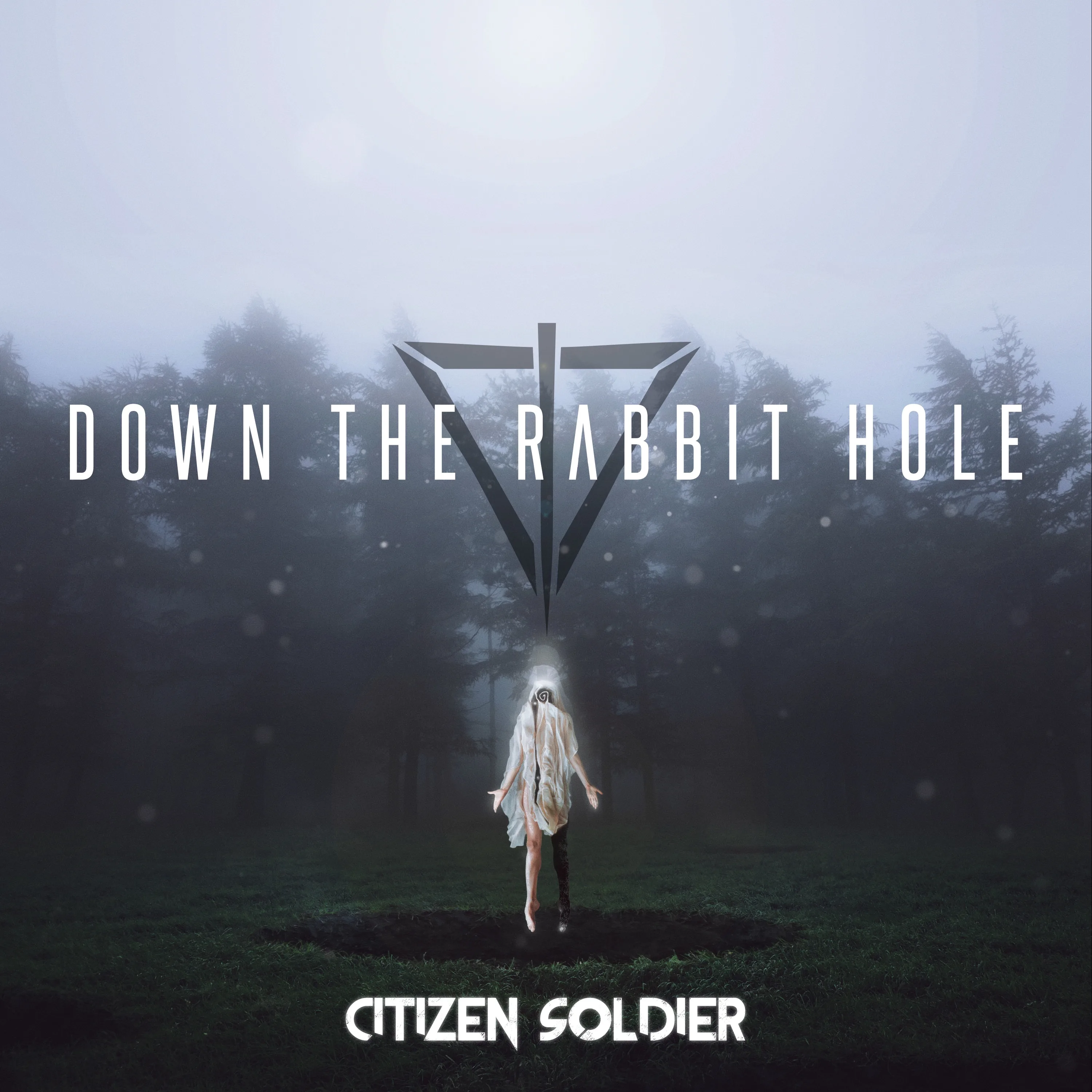 Official album cover art for the release Down the Rabbit Hole by Citizen Soldier