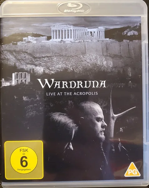 Official album cover art for the release Live at the Acropolis by Wardruna