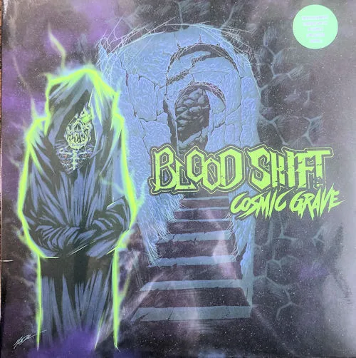 Official album cover art for the release Cosmic Grave by Blood Shift