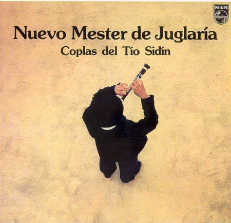 Official album cover art for the release Coplas del Tío Sidín by Nuevo Mester de Juglaría