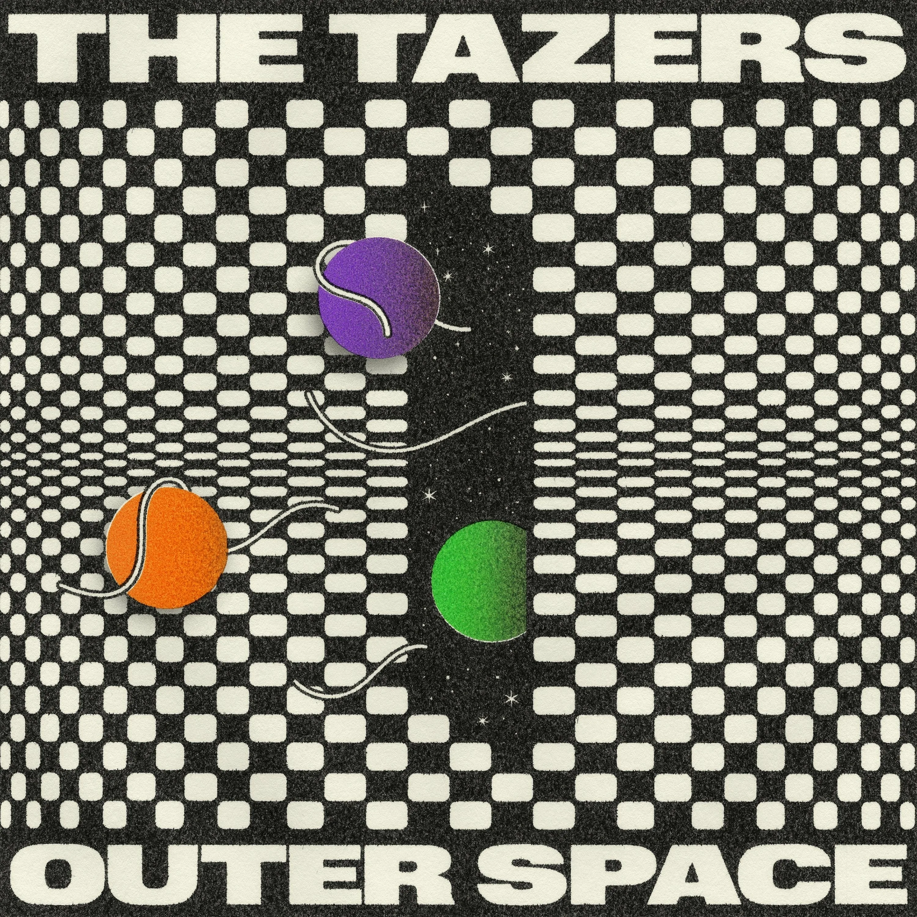 Official album cover art for the release Outer Space by The Tazers