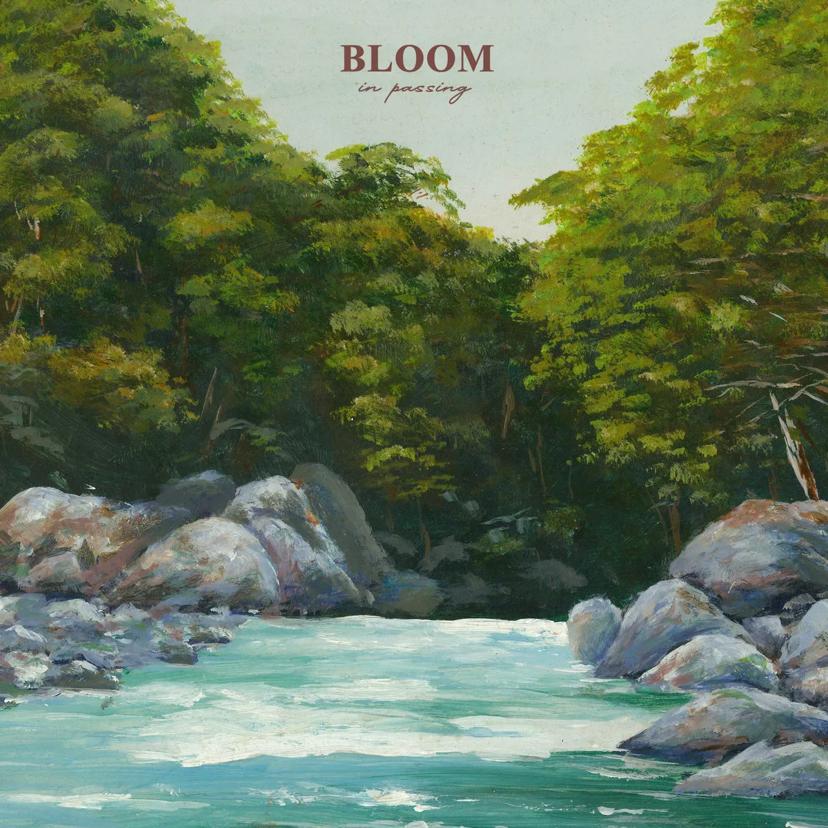 Official album cover art for the release In Passing by Bloom