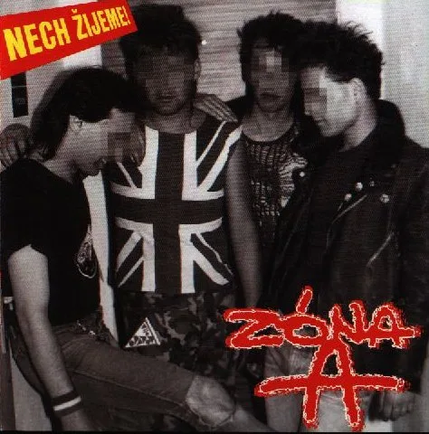 Official album cover art for the release Nech žijeme by Zóna A