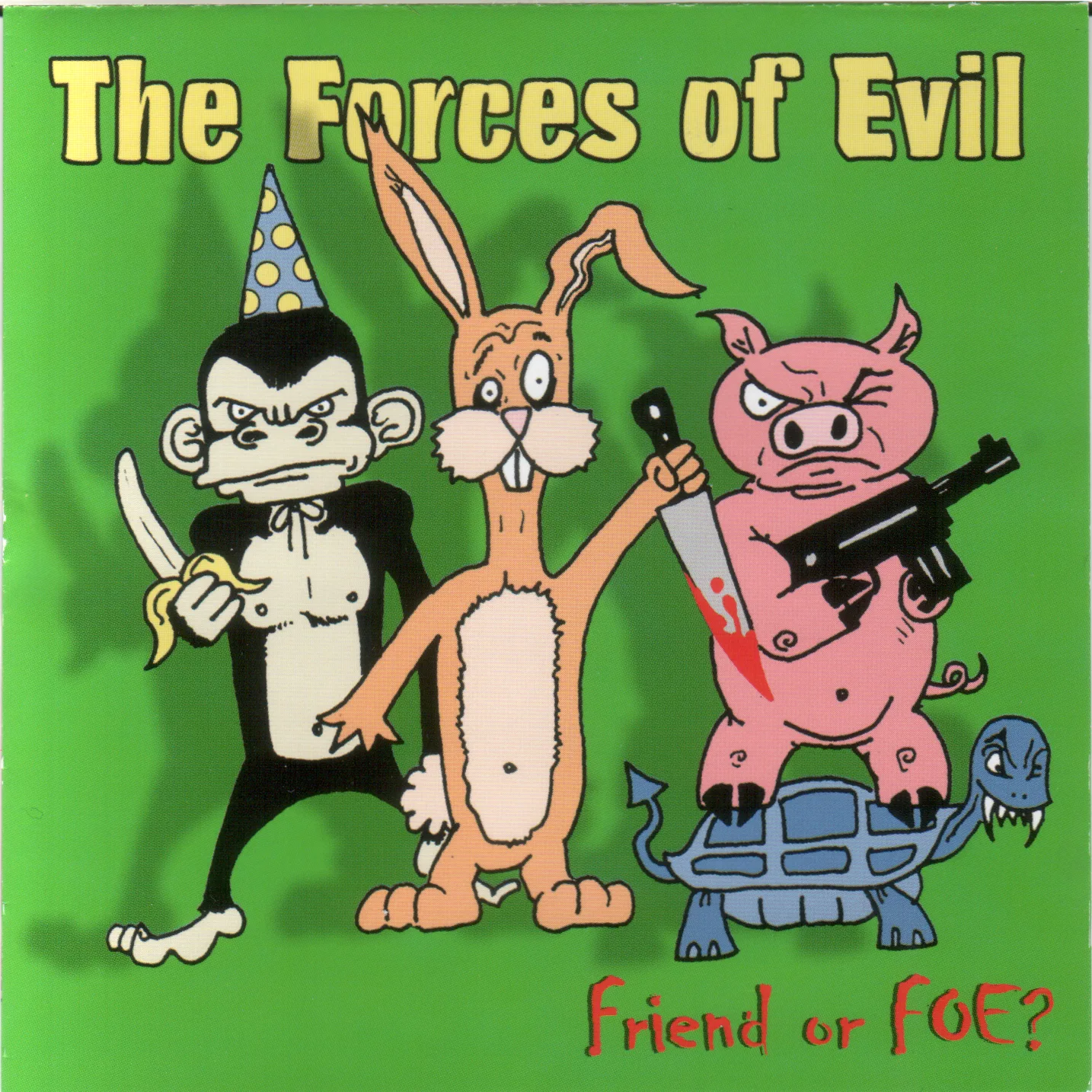 Official album cover art for the release Friend or Foe? by The Forces of Evil