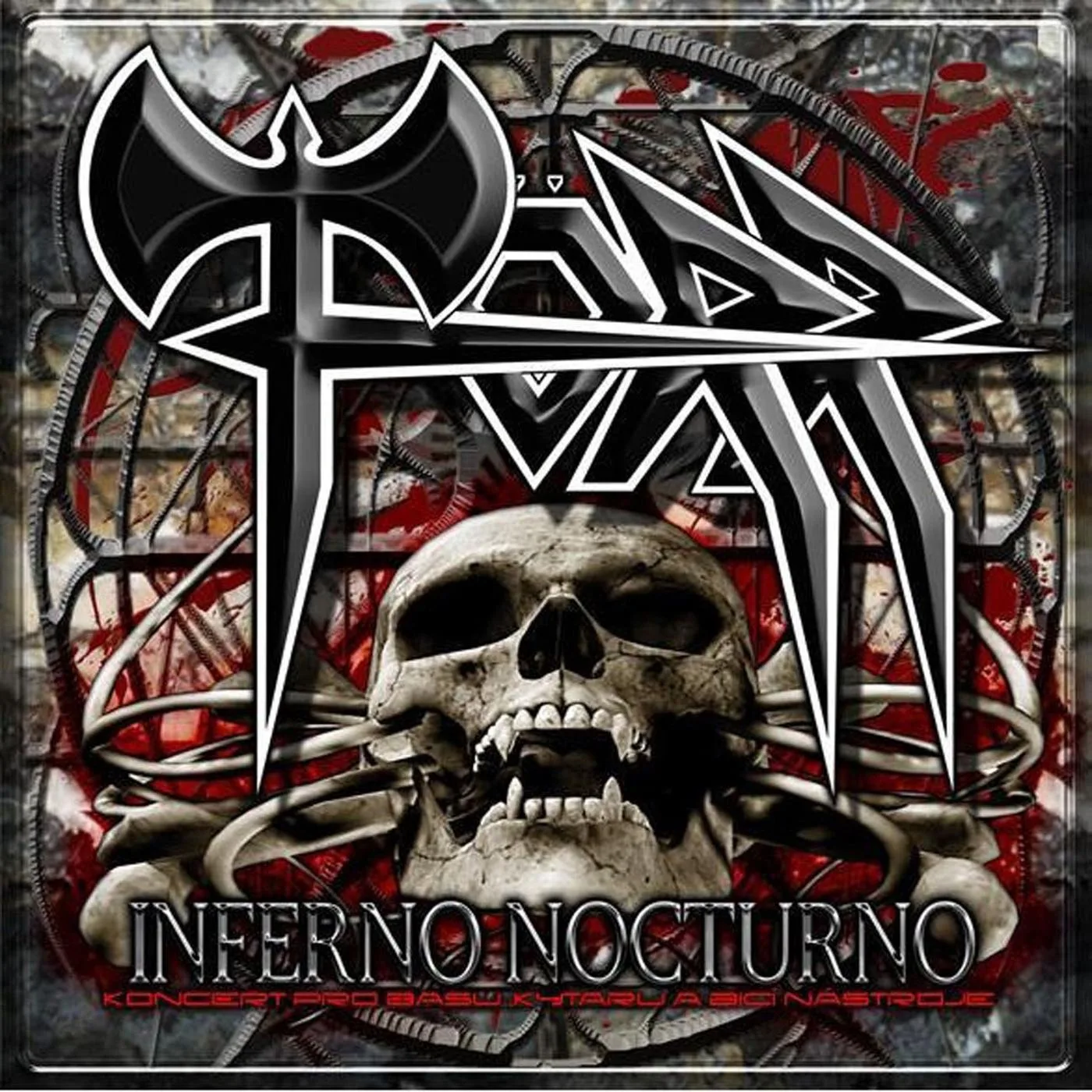 Official album cover art for the release Inferno Nocturno by Törr
