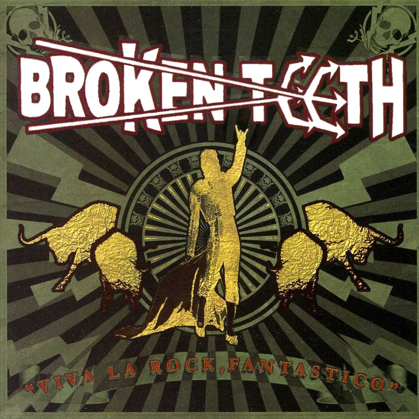 Official album cover art for the release Viva La Rock, Fantastico! by Broken Teeth