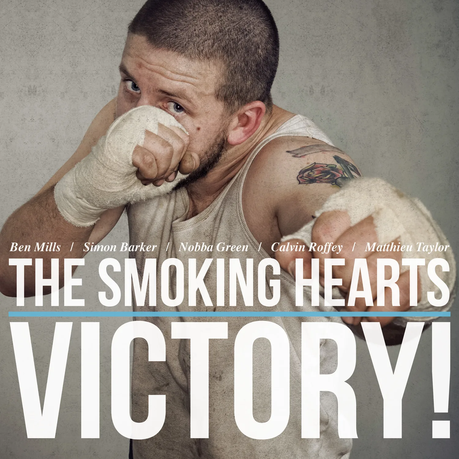 Official album cover art for the release Victory! by The Smoking Hearts