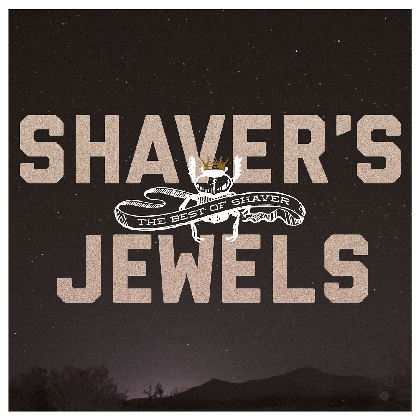 Official album cover art for the release Shaver's Jewels: The Best of Shaver by Shaver