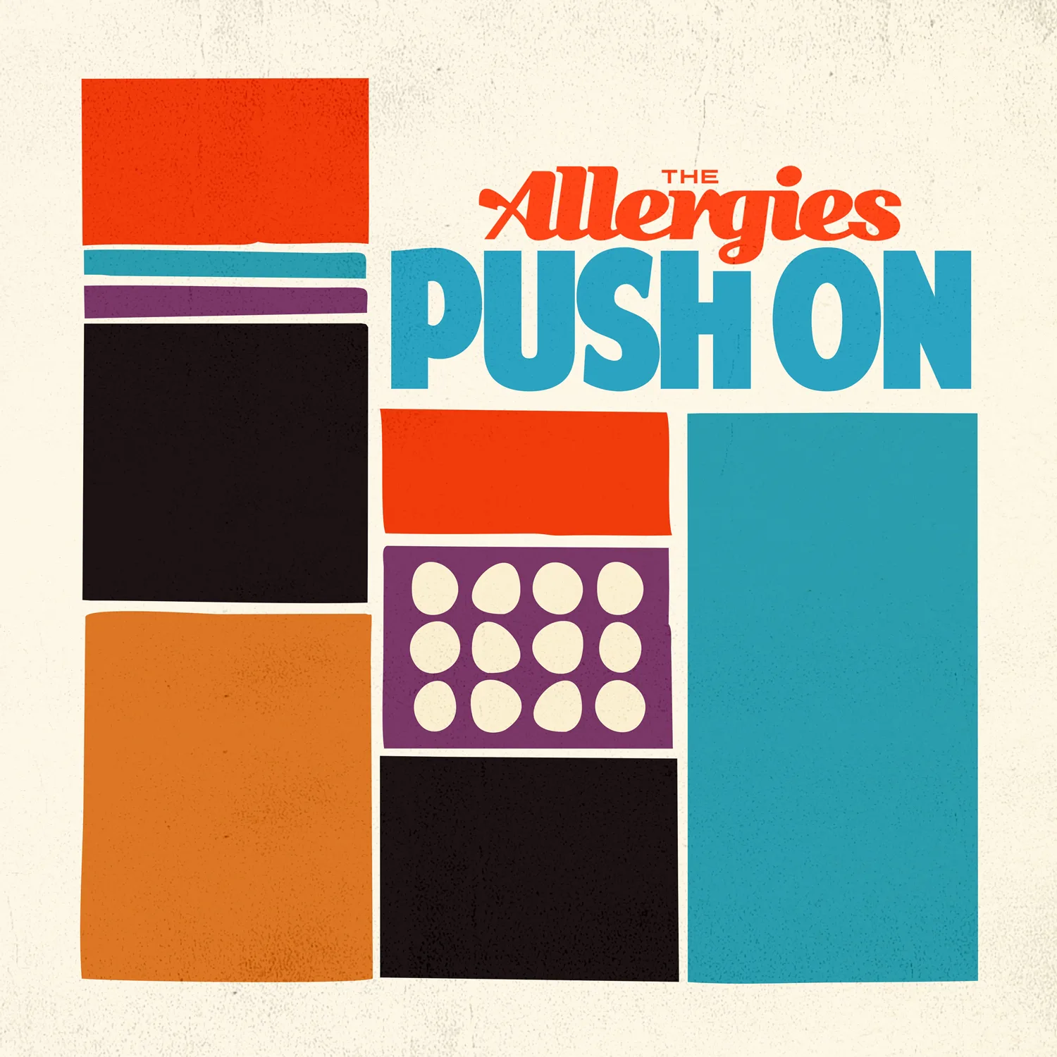 Official album cover artwork for Push On by The Allergies
