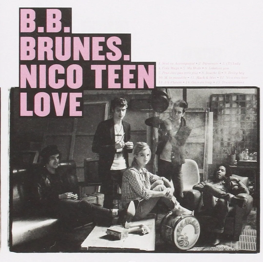 Official album cover art for the release Nico Teen Love by BB Brunes