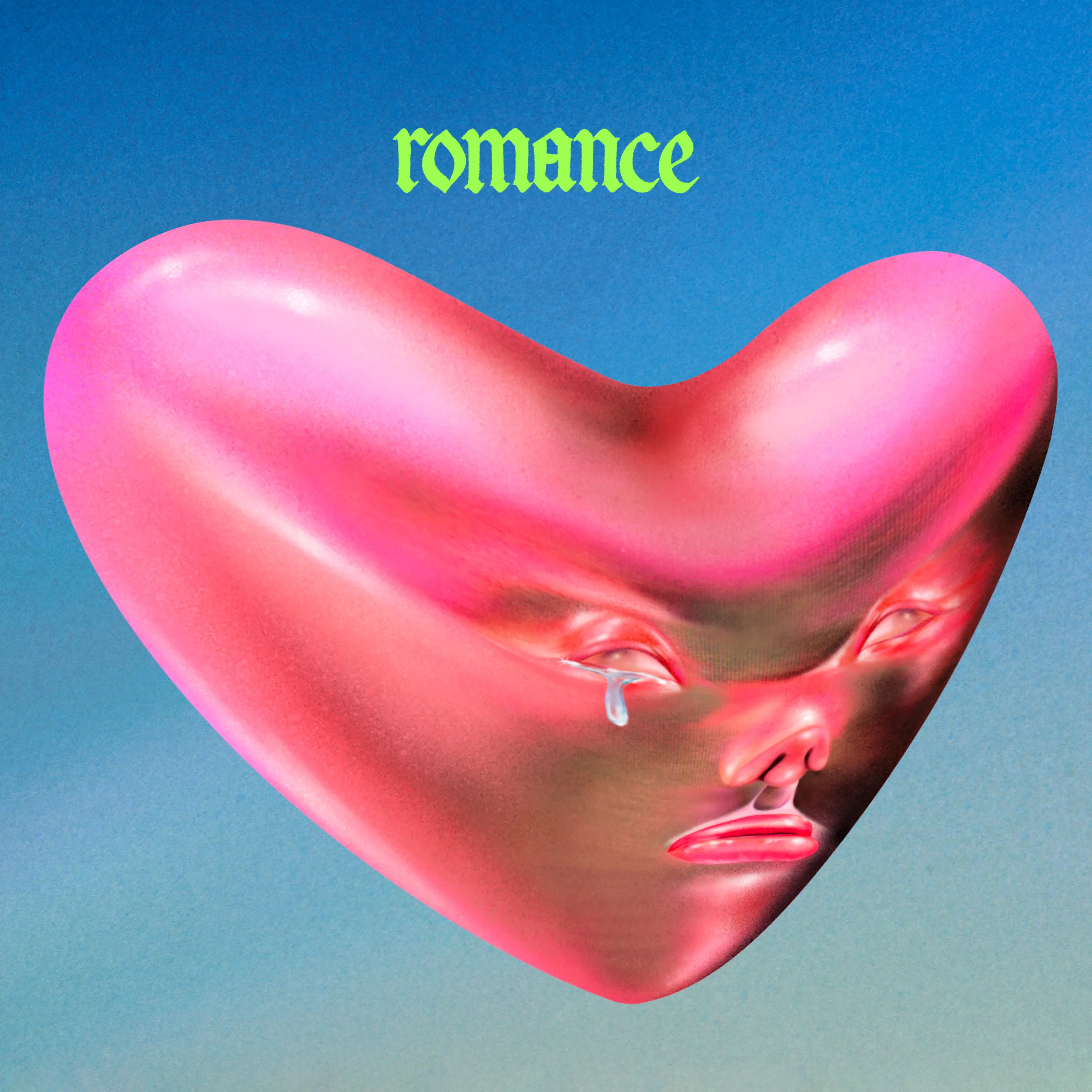 Official album cover art for the release Romance by Fontaines D.C.