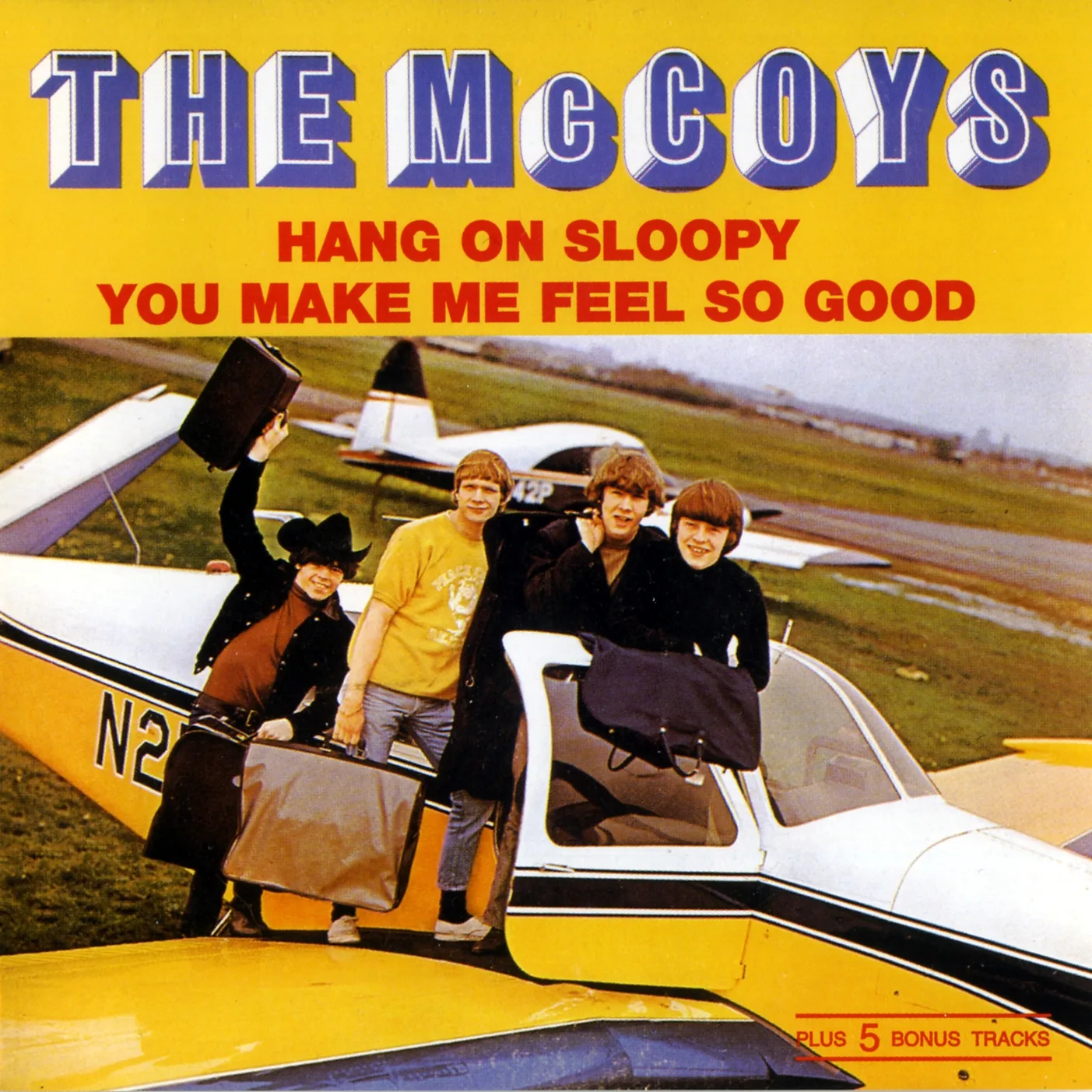 Official album cover art for the release Hang On Sloopy / You Make Me Feel So Good by The McCoys