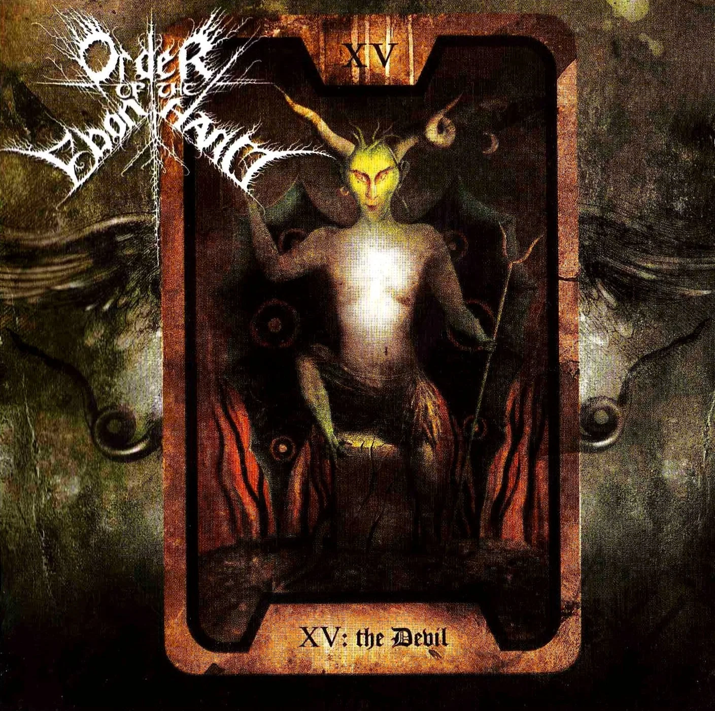 Official album cover art for the release XV: The Devil by Order of the Ebon Hand
