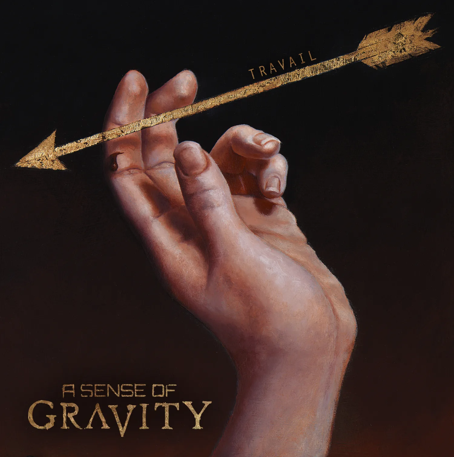 Official album cover art for the release Travail by A Sense of Gravity