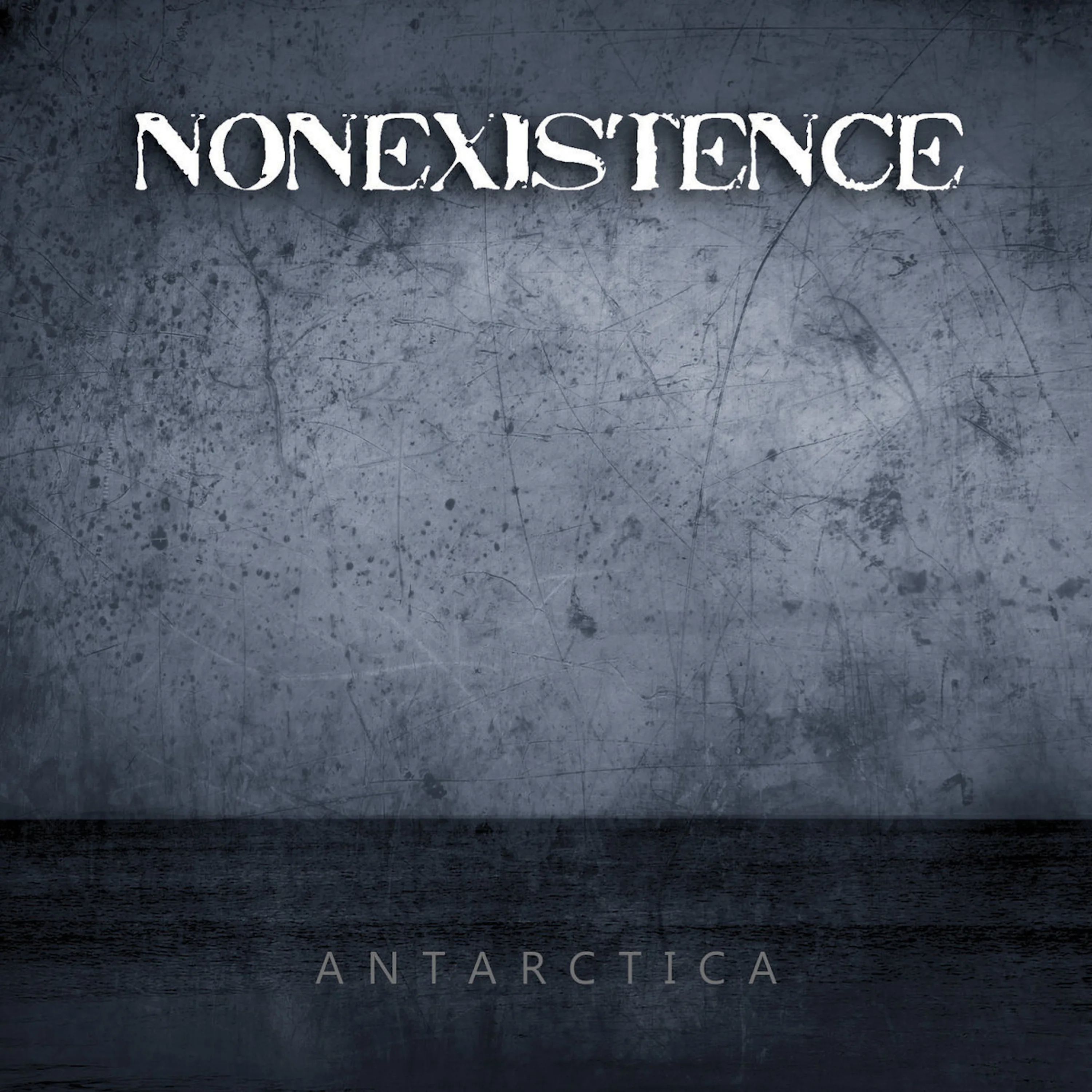 Official album cover art for the release Antarctica by Nonexistence