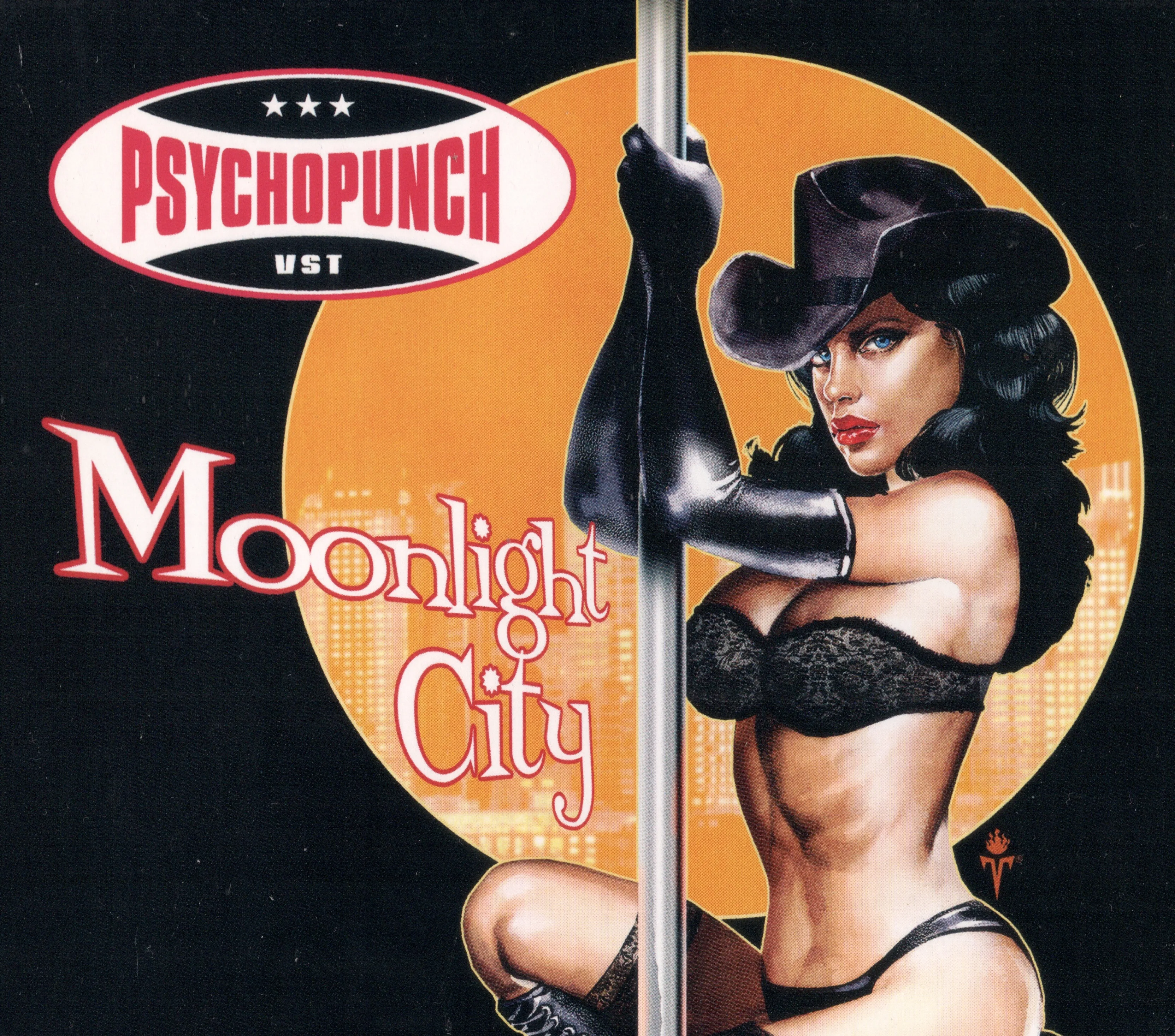 Official album cover art for the release Moonlight City by Psychopunch