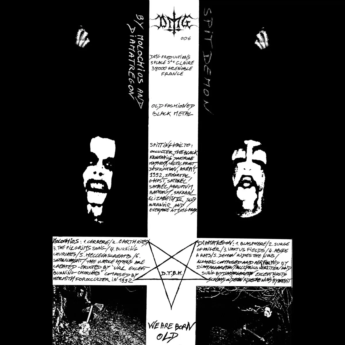 Official album cover artwork for Spit Demon by Diamatregon