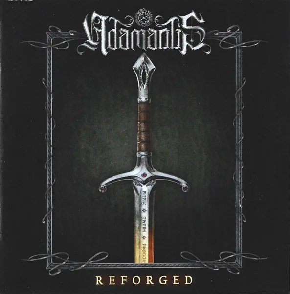 Official album cover art for the release Reforged by Adamantis