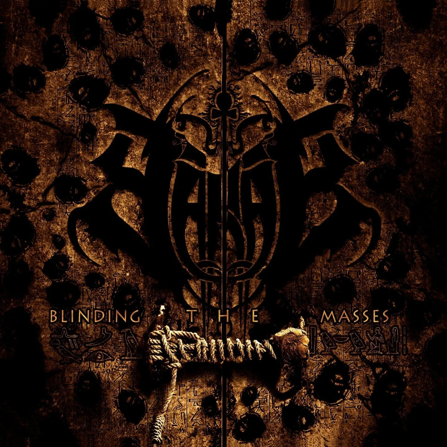 Official album cover art for the release Blinding the Masses by Scarab