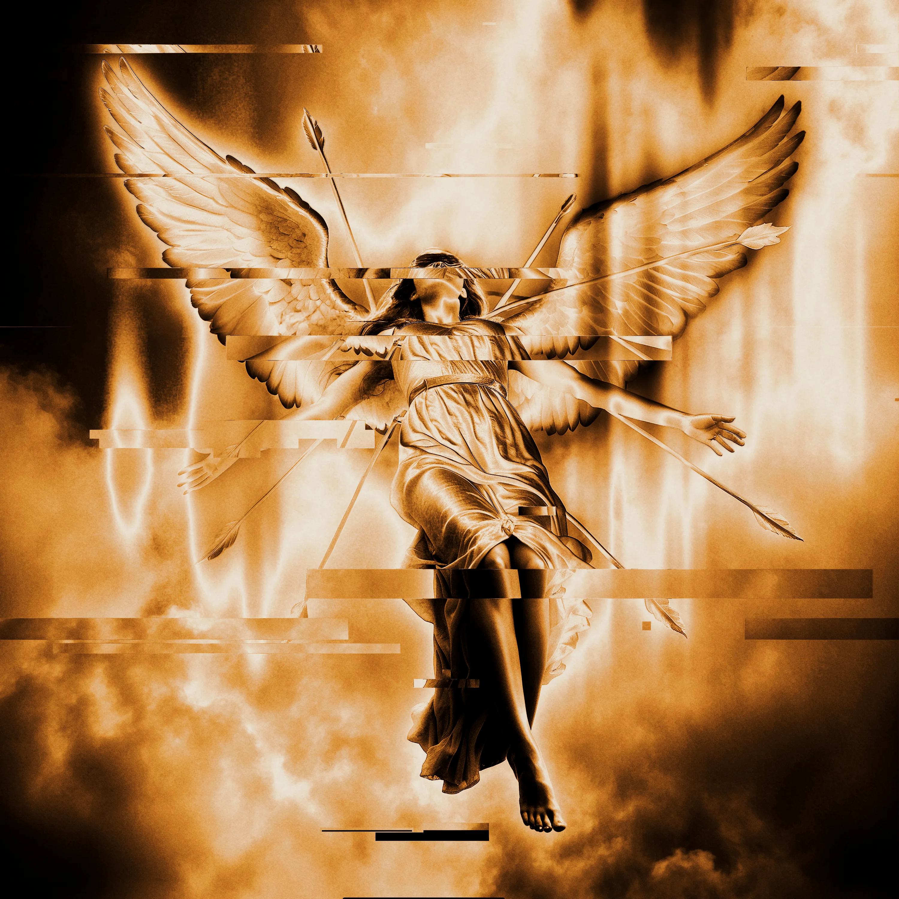 Official album cover art for the release ANGEL SONG EP by Nothing More