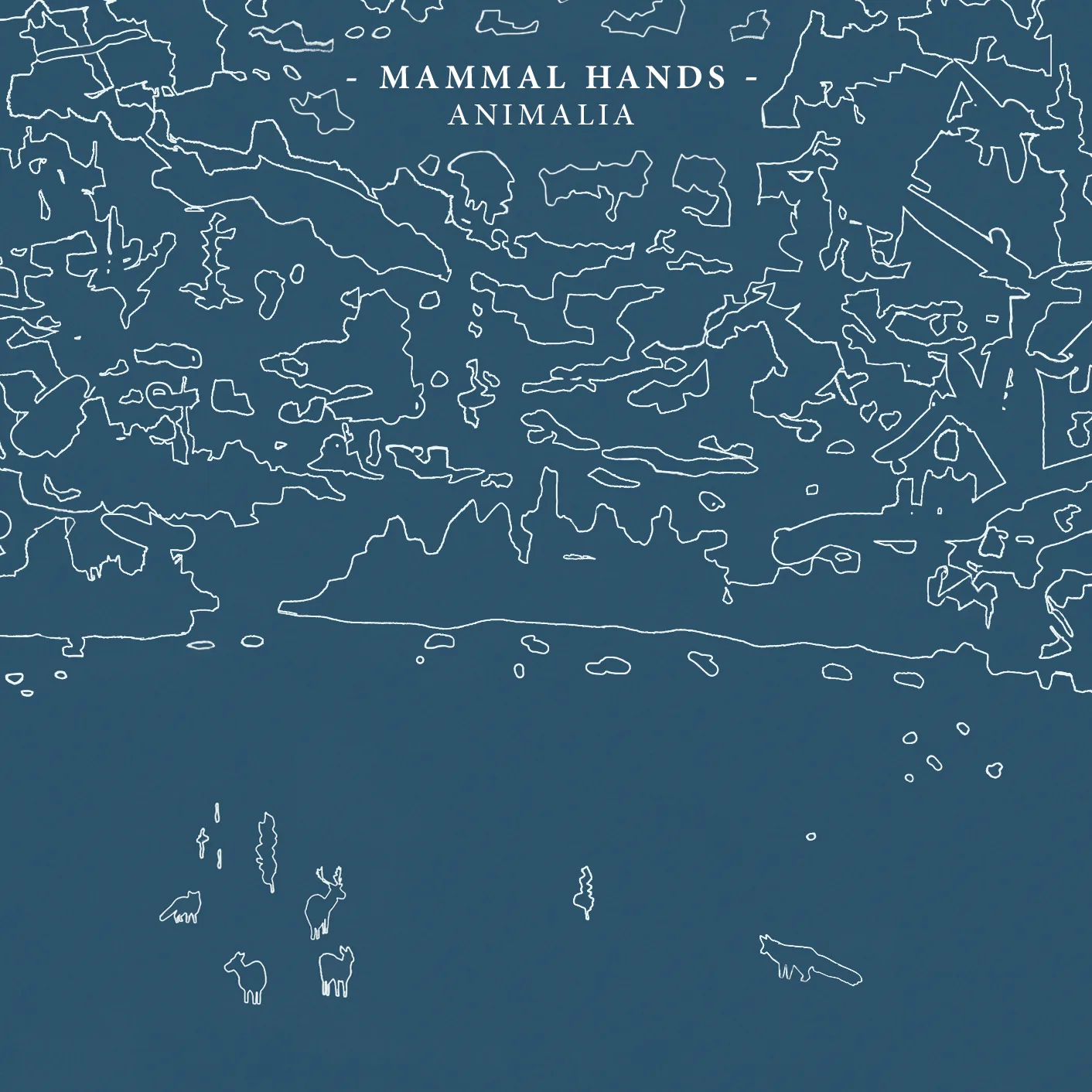 Official album cover art for the release Animalia by Mammal Hands