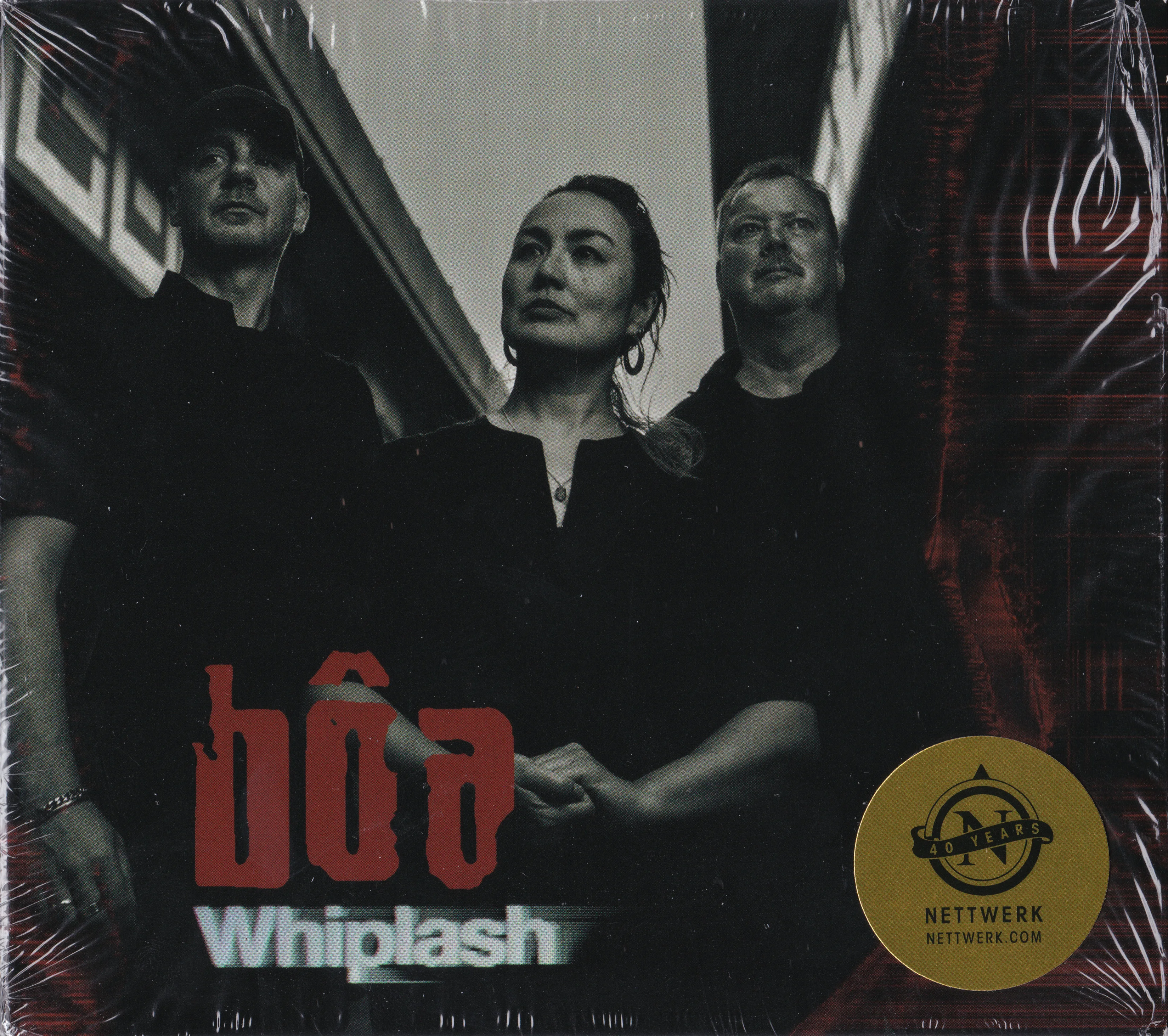 Official album cover art for the release Whiplash by bôa