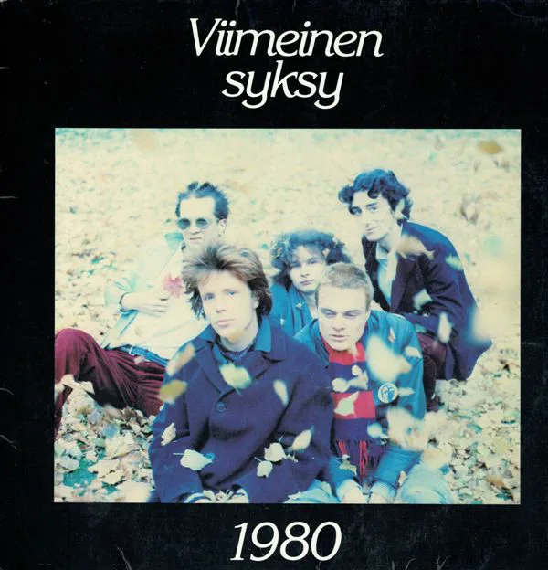 Official album cover art for the release Viimeinen syksy by Pelle Miljoona & 1980