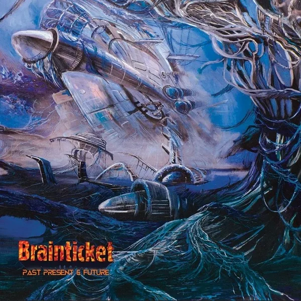 Official album cover art for the release Past, Present & Future by Brainticket