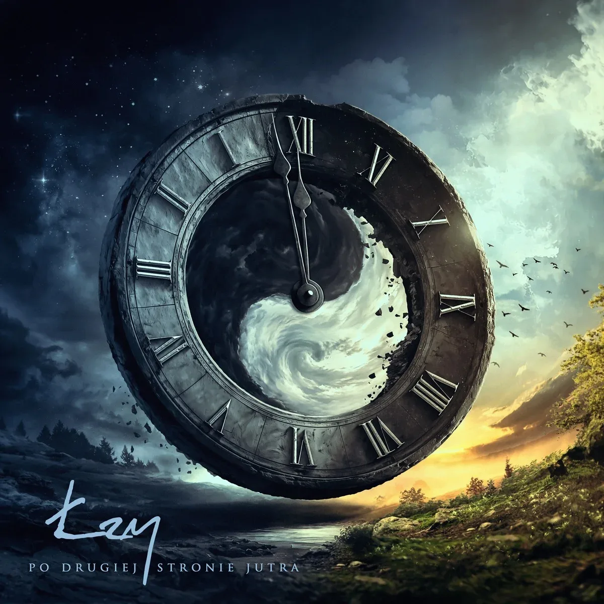 Official album cover artwork for Po drugiej stronie jutra by Łzy