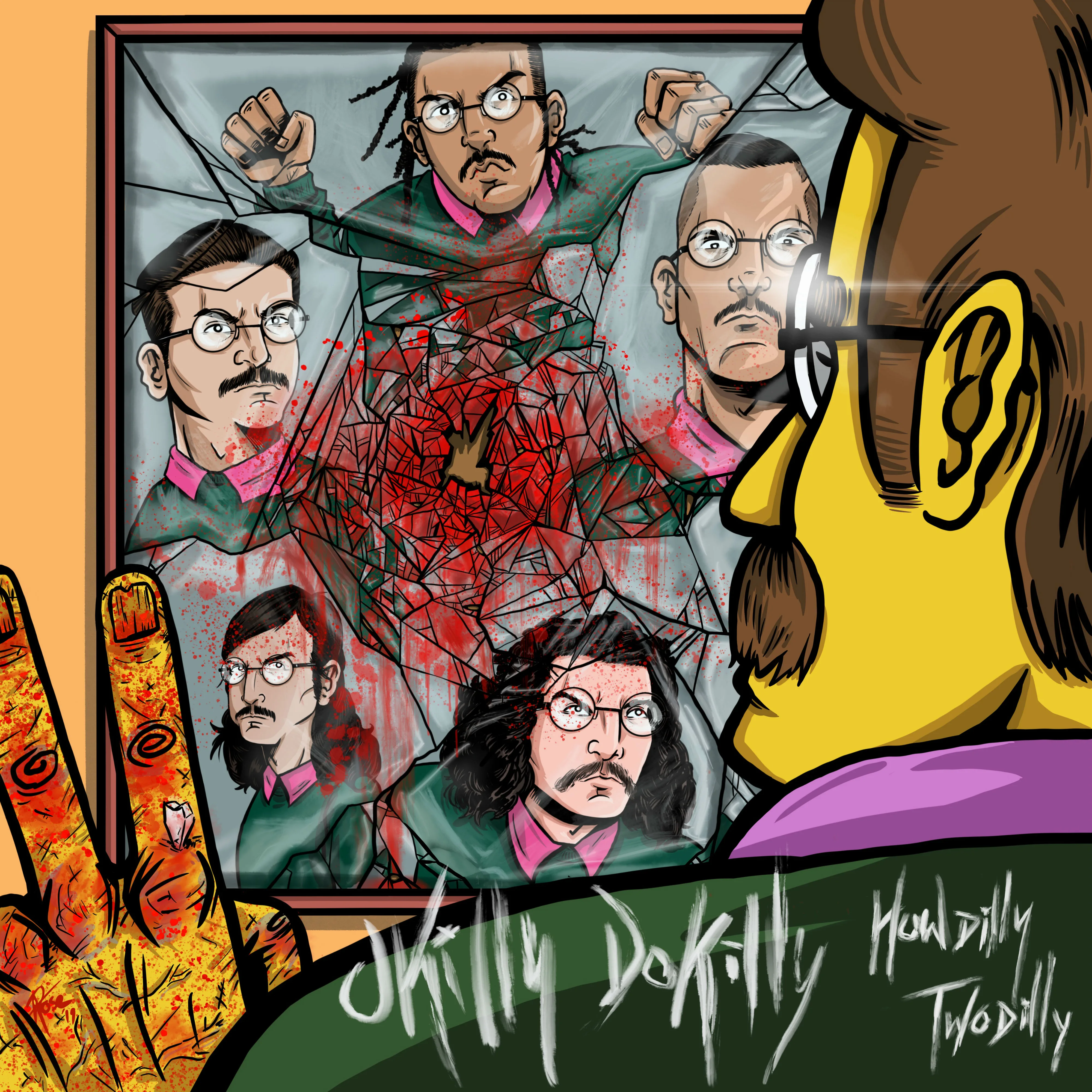 Official album cover art for the release Howdilly Twodilly by Okilly Dokilly