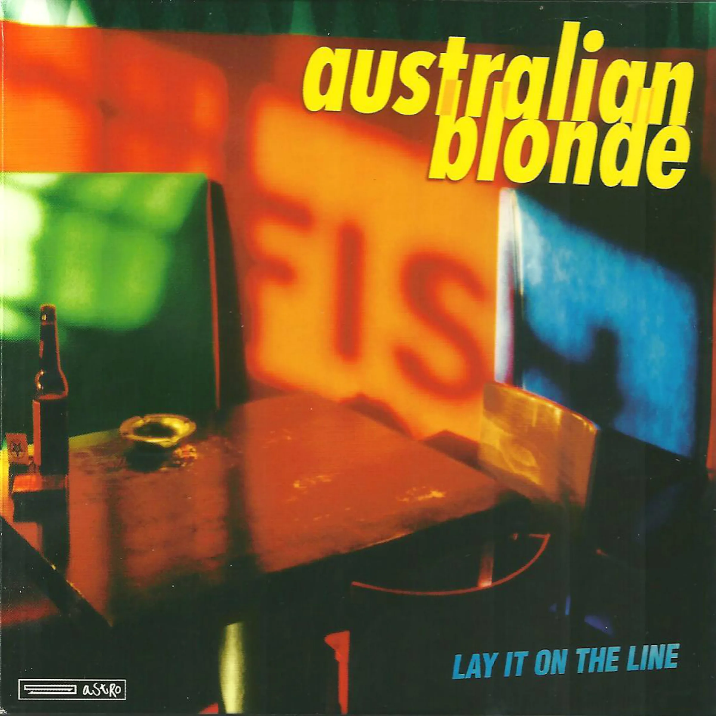 Official album cover art for the release Lay It on the Line by Australian Blonde