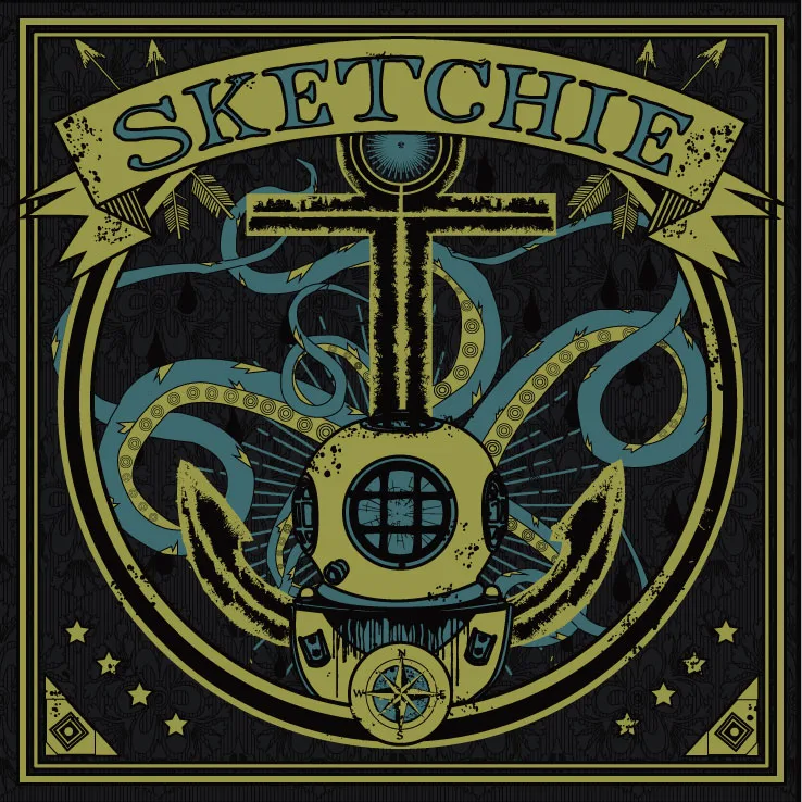Official album cover art for the release Sketchie LP by Sketchie
