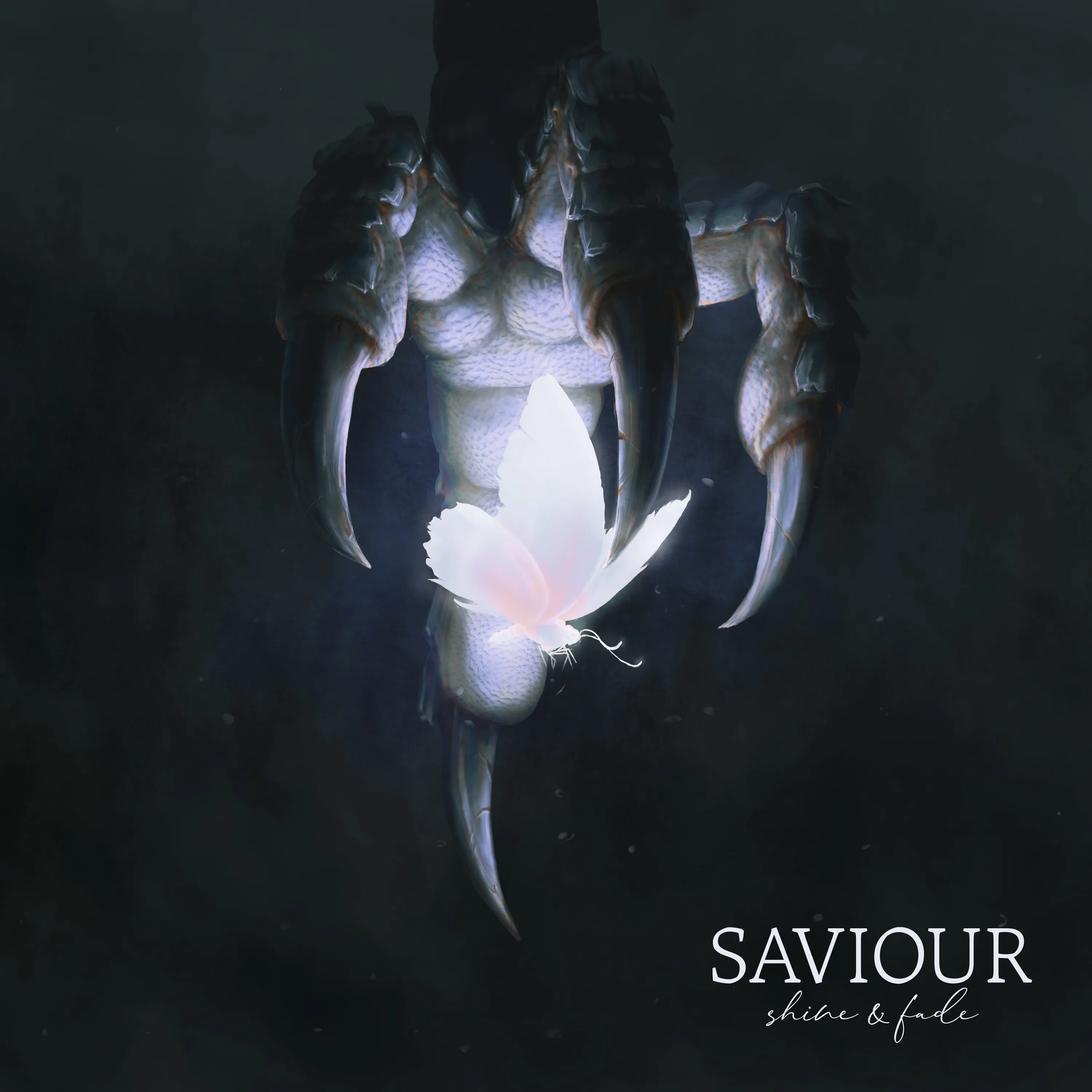 Official album cover art for the release Shine & Fade by Saviour