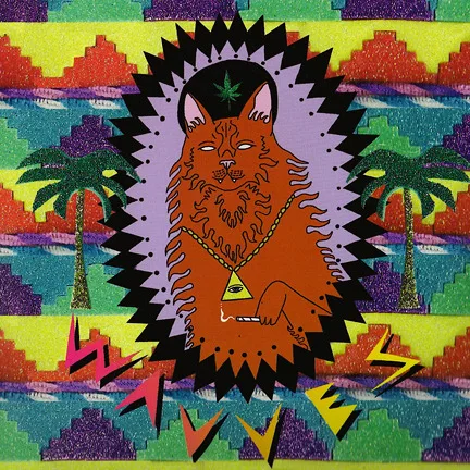 Official album cover art for the release King of the Beach by Wavves