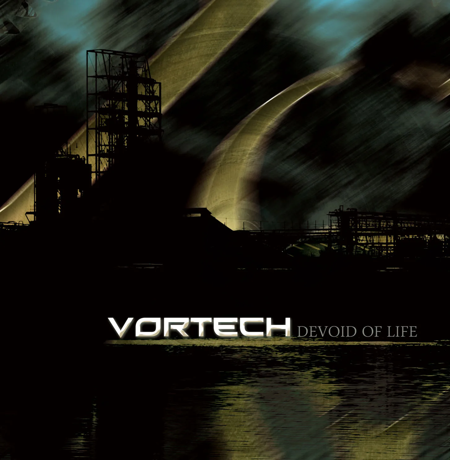 Official album cover art for the release Devoid of Life by Vortech