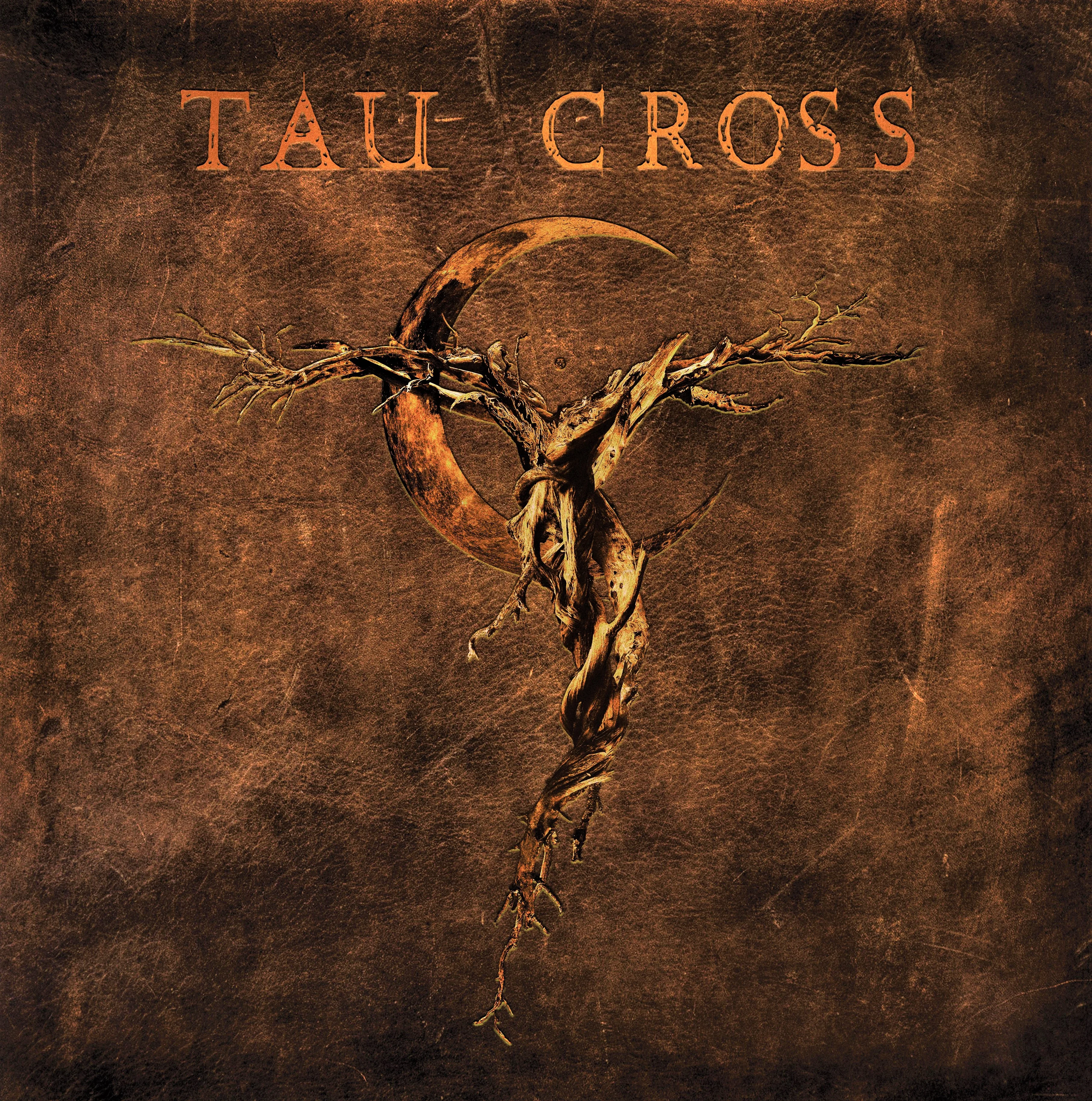 Official album cover art for the release Messengers of Deception by Tau Cross