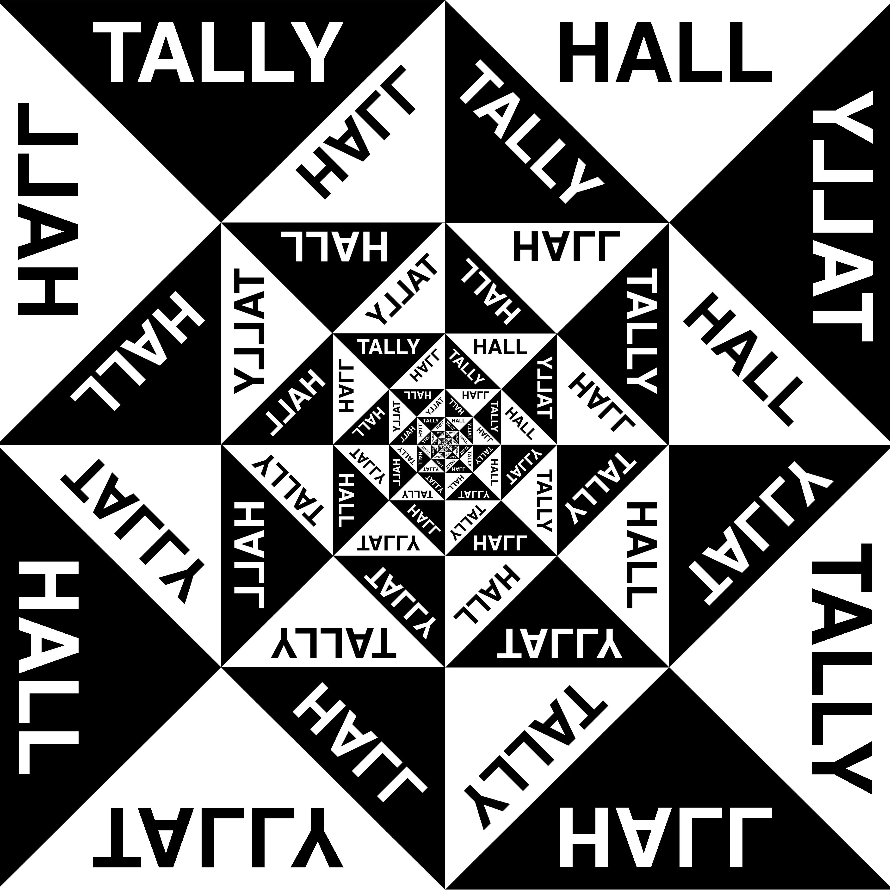 Official album cover art for the release Good & Evil by Tally Hall
