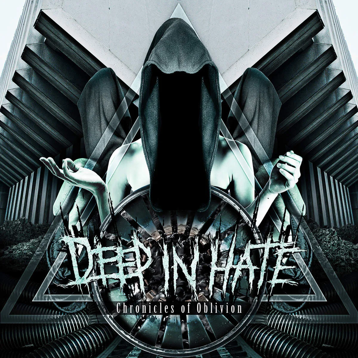 Official album cover art for the release Chronicles of Oblivion by Deep in Hate
