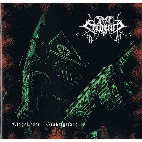 Official album cover art for the release Klagelieder - Grabesgesang by Cerberus