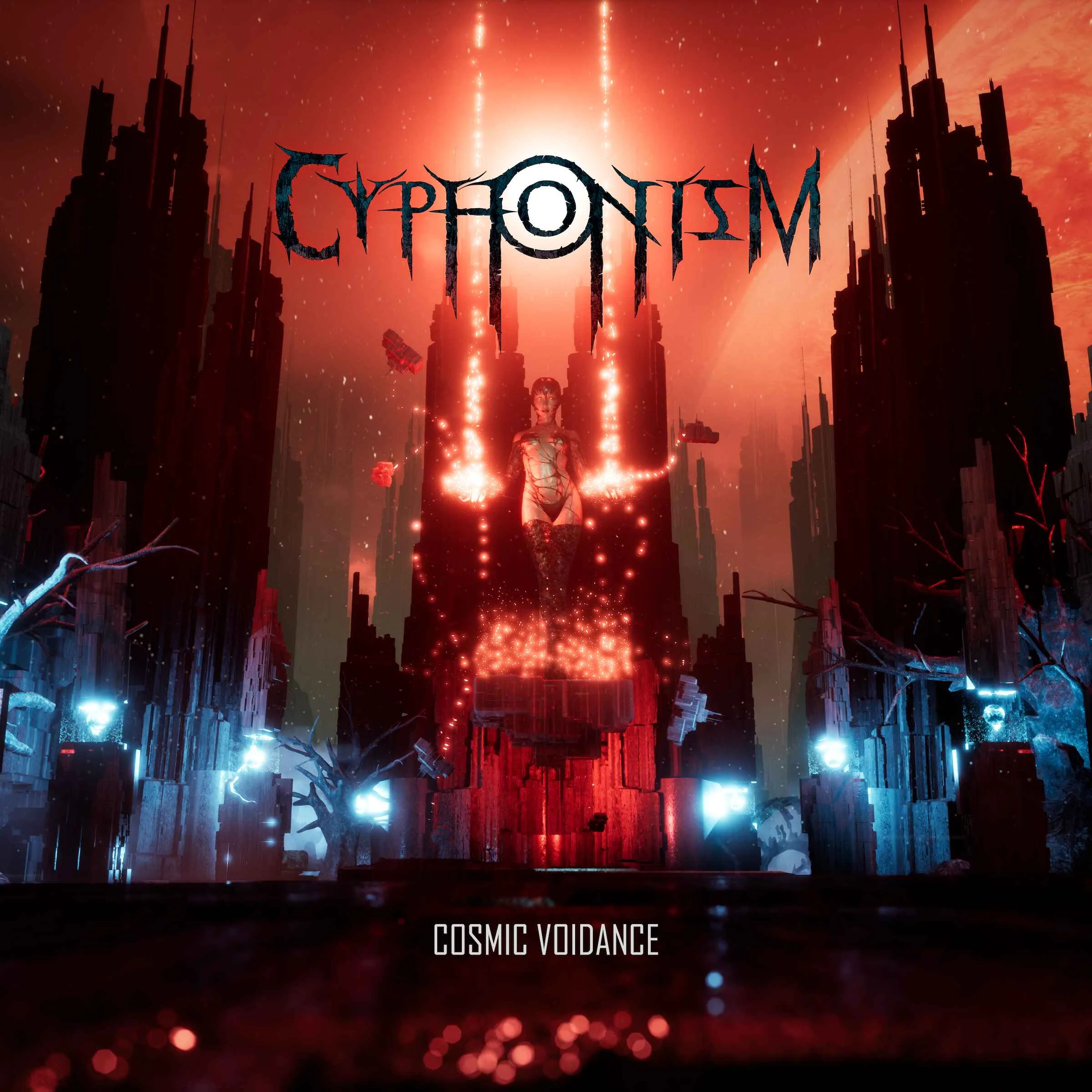 Official album cover art for the release Cosmic Voidance by Cyphonism