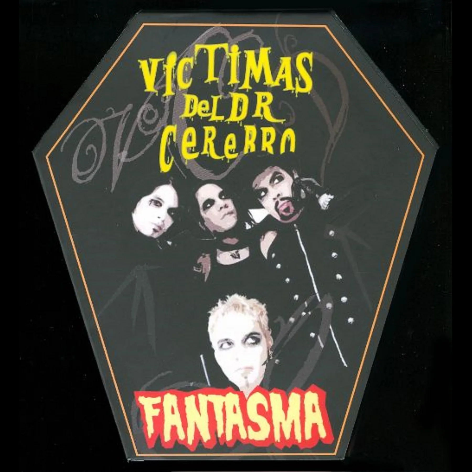 Official album cover art for the release Fantasma by Víctimas del Doctor Cerebro